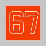 Six Seven 67 - p&aacute;nske tričko s obojstrannou potlačou 100%bavlna značka Fruit Of The Loom